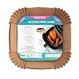 TRIPLE K&S Airfryer Backpapier Liners 100 Pcs 2-4,1L Non-Stick Parchment...