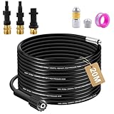 20M Rohrreinigungsschlauch Set für Kärcher K2 K3 K4 K5 K6 K7...