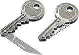 geddid 2x Schlüsselanhänger Messer Schlüssel Messer Schlüsselmesser...