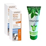 Nasenspray Ratiopharm 2x15ml inclusive einer Handcreme von vitenda - die...