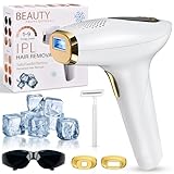 NIKYJM IPL Geräte Haarentfernung Laser mit Kühlfunktion, 3 Erweiterte...