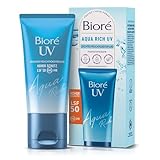 Biore Aqua Rich UV - Leichtes Feuchtigkeitsfluid für das Gesicht -...