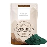 Sevenhills Wholefoods Spirulina Pulver Bio 500g - natürliche Entgiftung,...