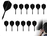 AOYEGIC 12 Stück Dart Flights,2BA Universeller Sturzfester...
