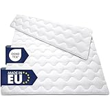 Warme Winterdecke 135x200 als Schlafdecke - Bettdecke für Allergiker...