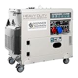 Könner & Söhnen KS 9200HDES-1/3 ATSR - Stromerzeuger 18PS, 4-Takt...