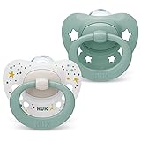 NUK Signature Babyschnuller | 0−6 Monate | Beruhigt 95 % der Babys |...