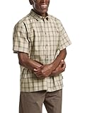 Jack Wolfskin Herren Planalto Shirt Hemd, Check Cold Coffee, L EU
