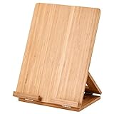 Grimar Ikea Tablet-Ständer aus Holz, verstellbar, mit Scharnier, drei...