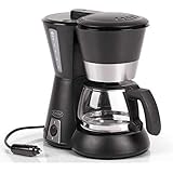 Camp4 Kaffeemaschine 12V 170W, schwarz 650ml, 4-6 Tassen (932991862)