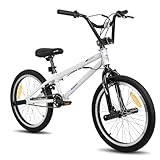 Hiland 20 Zoll BMX Freestyle Bike für Jungen mit 360 Grad Gyro & 4 Pegs,...