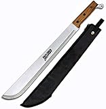 KOSxBO® stabile Machete ca. 570mm mit Scheide - Holzgriff - Arbeitsmachete...