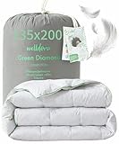 Welldora Komfort Bettdecke 135x200 Sommer | 100% Extraweiche Federn &...