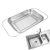 Sieb für Spülbecken, einziehbarer Filter aus Edelstahl zum Waschen von...