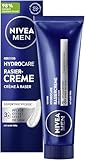 NIVEA MEN Hydrocare Rasiercreme, mit cremigem Schaum für eine sanfte...