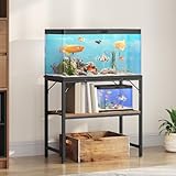 MAHANCRIS Aquariumständer, 30 L Aquarium Unterschrank, Aquariumregal,...