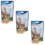 Trixie Premio Freeze Dried Hühnerherzen | 3er Pack | 3 x 25 g |...