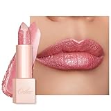 OULAC Feuchtigkeits Glanz Lippenstift Rosa, Schimmernder mit Glänzender...