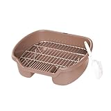 ＡＷＨＡＯ Kleine Hundetoilette Hundestreubox Mesh Abnehmbarer Mesh...