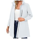 Generisch Thermomantel Damen Wasserabweisende Windjacke mit Abnehmbarer...