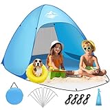 Purebox Strandmuschel Pop Up 1-3 Personen/3-4 Personen Modelle, Pop Up...