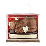 Schokoladen Geschenkpackung Katzenkörbchen, 225g