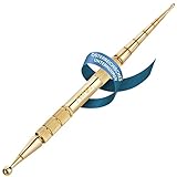 REMOS Akupressurstift & Meridianstift Edelstahl gold Länge 13cm KugelØ...