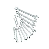 Brüder Mannesmann Gabel-Ringschlüsselsatz, 6-22 mm, Chrom-Vanadium,...