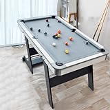 Klappbarer Billardtisch for Zuhause, 1,5 M - Interaktiver Spieltisch In...