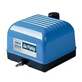 AquaForte Hi-Flow V-10 Luftpumpe, Aluminiumgehäuse, Leise und...