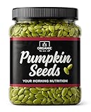 Organic Box 100% natürliche & Premium-Kürbiskerne – rohe Kürbiskerne...