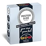 MISTER SIZE Kondome Probierpackung – Medium Package – 3er Pack (53-57 -...