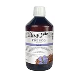 FRESCO Dog Leinöl für Hunde - 250ml Lein Öl Futteröl mit Omega 3 und...