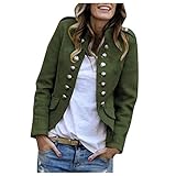 Damen Blazer Leichte Slim Fit Langarm Offene Strickjacke Jacken Casual...