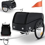 KESSER® Fahrradanhänger Lastenanhänger Transportanhänger Hochdeichsel...