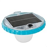 Intex Solar Powered LED Floating Poolleuchte - Solarbetriebene Blitzboje -...