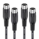 Cable Matters 2er-Pack 5-poliges DIN MIDI Kabel 1,8m, 5-poliges MIDI Kabel...