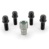 H&R Felgenschloss-Set R13 M14x1.50x27mm Kugelbund Schwarz - 4...
