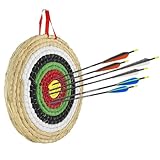 Stronghold Strohzielscheibe - 50 x 50 x 5 cm - 3-lagig; Zielscheibe...