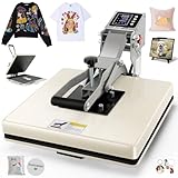 AKEYDIY Heat Press 38,1 x 38,1 cm, digitale Hemdpresse zum Aufheizen...