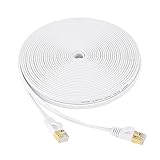 Nutabevr Cat 7 Ethernet Kabel, 10m Schnelle Geschwindigkeit 10Gbps LAN...