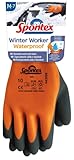 Spontex Winter Worker Waterproof Handschuhe, Wasserfeste Arbeitshandschuhe...