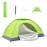 Honseadek Automatisches Pop-Up-Campingzelt, wasserdicht, UV-Schutz,...
