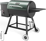 Holz Pellet Grill-Raucher, 6-in-1 Pellet Grill Smoker automatische...