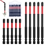CTDWNT FPH2 Schlagschrauber-Bit-Set, 10 Stück, S2-Stahl, 65 mm und 110 mm,...