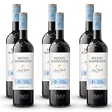 6 Flaschen Michel Schneider Cabernet Sauvignon, alkoholfreier Wein,...