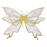 Niesel Funkelnde Feenflügel für Erwachsene, glitzernde Feenflügel,...