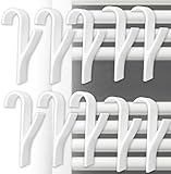 FlyWave Handtuchheizkörper 10 Stück, Weißer Hartplastik Heizkörper...