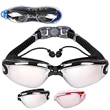 HSTWODE Optische Schwimmbrille mit Sehstärke Einteilige Schwimmbrille mit...