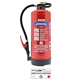 Gloria - WH9 Pro 9l Wasser Feuerlöscher - Wasserlöscher inkl. Halterung...